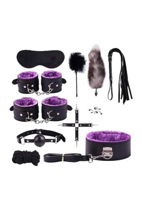 Yoga B-D-S-M Accessoires Objet Sangle Fitness Vêtements 11pcs/set Faire La Epais Couple Paire Exercice Travestissement Plaisi