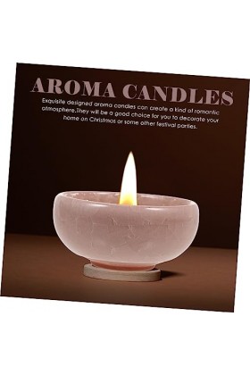 Mobestech 3 Pièces Bougies Parfumées Bougie Aromatique Cadeaux Bougies De Soja Avec Huiles Essentielles Bougie De Fleur Fauss