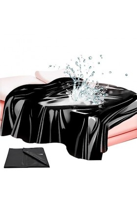 HytTer Wahre Le Drap de Lit Imperméable En Pvc 200X130Cm Peut Être Réutilisé