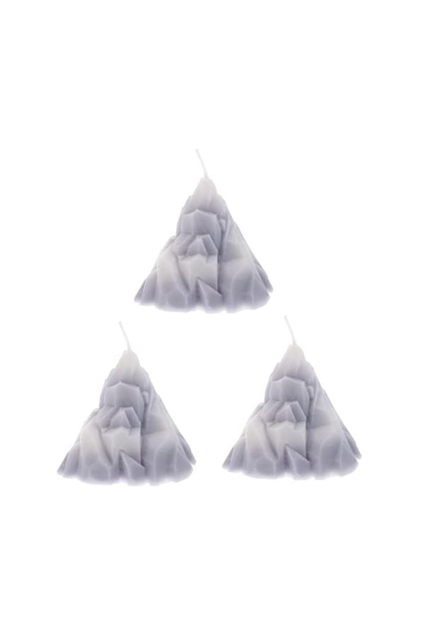 Mobestech 3 Pièces Bougies Parfumées Bougies Pilier Prix De Douche De Bébé Bougies Pour La Maison Bougies Parfumées Parfum Dé