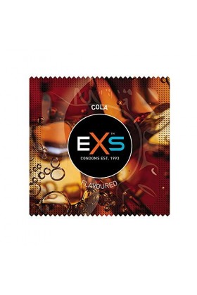EXS Condoms Préservatifs Crazy Cola Boîte de 100