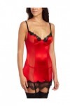 Dreamgirl Ensemble Femme - Rouge - Rouge - M Taille Fabricant: M 