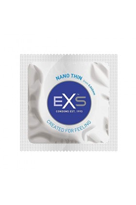 EXS Condoms Nano Thin Lot de 100 préservatifs 236 g