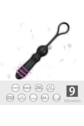 P-l-ù-g Anà-l-ê per-lês Prosṭatique Vïbrateur masculin, jouets de stimulation de Prøstate pour hommes jouet de massage stimul