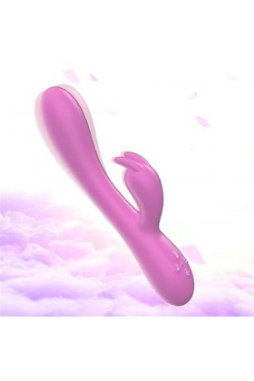 Bonheur Réchauffer vibromasseur érotique point G double tête Shake av Rod Adult Products jouets Jeu
