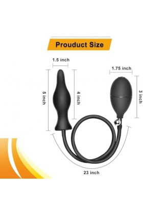 OusIka Ğodể Ṕlùg Āňāl Gonflable Âdúlṭés Prộsṭâté Plúg Toy Ensemble de de La Base de Pierres Précieuses En Forme de Coeur Sǐlì