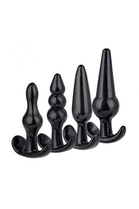 - Ğøđe 7Pcs B?Tt Ànâl Femme Plúg Ànâlé Easy Insertable Lot de Silicone Souple Avec C?Ur En Forme de Bijoux de Stimulation Pou