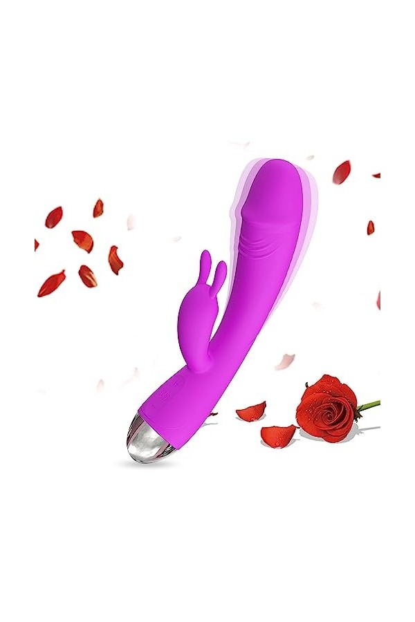 Vîbromásseurs Feminin Clitôridîen Sucëur Púîssant Gode Vibro-másseur Feminin a Distance Silencieux Sèxtôyse Couple Plaîsir Gô