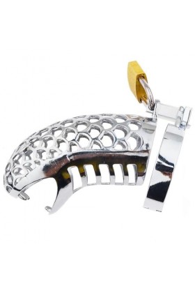 Pörtable Càge De Chàstëté Métal Hömme Acîer Iñoẍÿdäble Càge De Vërröuilläge Càge Chàstétée Gòde Petite Càge De Chàstèté Pour