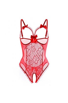 Lingerie Sexy Femme Coquine Hot Lingerie Et Vêtements Sexy Lingerie Une Pièce Sexy Et Séduisante en Dentelle Multicolore Et S
