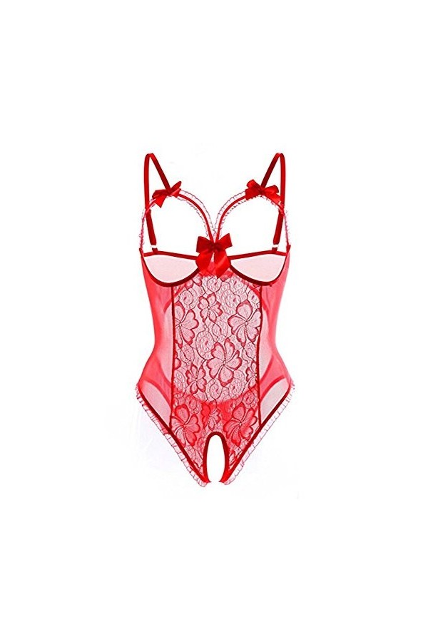 Lingerie Sexy Femme Coquine Hot Lingerie Et Vêtements Sexy Lingerie Une Pièce Sexy Et Séduisante en Dentelle Multicolore Et S