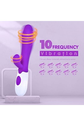 - DìḷĐò Gode Péņę Vîbromásseúrs Femme Sëx Femme Rabbiṭ Vibroṃasseur Langue Vìbrante Pour Femme Vìbr?-Masseur Clitoridien Vib