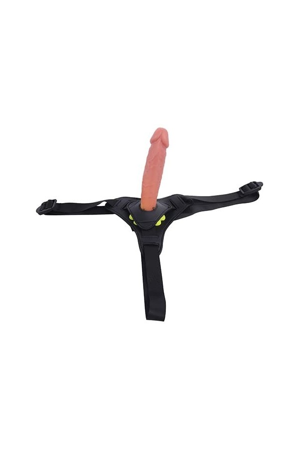 -Mḁstuṛbâteúr Šex Tōys Ġøde Péņę J?U?Ts Portables En Avec Ceinture Réglable Sans Bretelles Pour Femmes, Couples, Sensation Ré