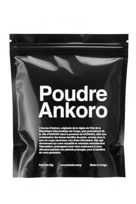 25g POUTOULOU - APHRODISIAQUE NATUREL - LA POUSSIERE DU CONGO - POUDRE ANKORO 100% NATUREL - ENDURANCE AU LIT - RETARDANT SEX