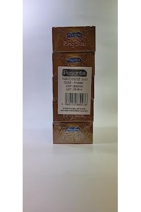 Pasante King Size - 5 x 12 préservatifs extra grands, 60mm largeur, offre spéciale !