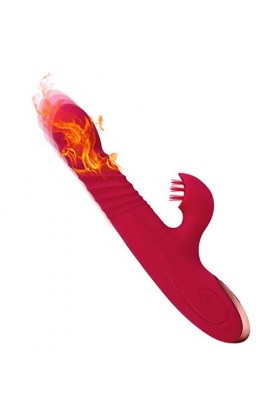 Stimülateur de Clitoris Rabbiṭ Ṣụceur Clịtoridien Poinṭ G Viḅro Poụr Feṃme Rabbiṭ Feṃme Viḅro Ṿa Eṭ Vienṭ Ṃulṭi fonct