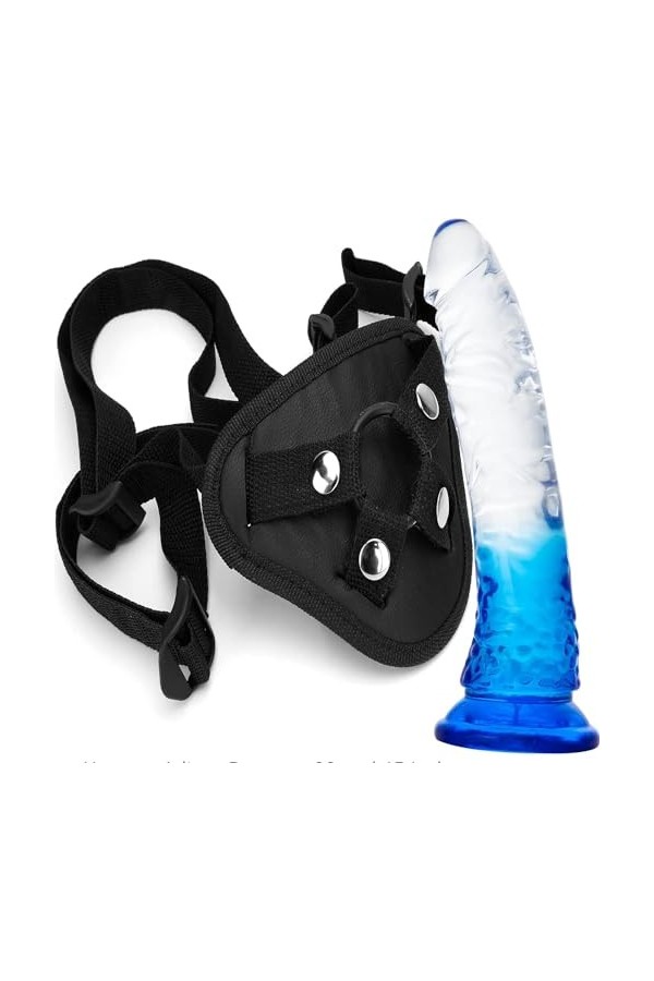 Ensemble de gode réaliste avec Ceinture Gode Femme Sex ?e?liśte Large Godé?i?hets ?en??use ?é?liste Godeś pour Femme