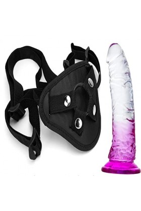 Ensemble de gode réaliste avec Ceinture Ğode veŋtőuSe En Silicone ğodemiċhet Ğay homme pőur femmes ğodeS SextoýS pour couples