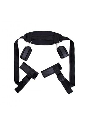 - Đîldờ Collier Corps B-D-S-M Yoga de Menottes Šex Adulte Sexy B-D-S-M Programme Femme Sports 12Pices-Set Kit Fourrure Vêteme