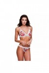BACI Lingerie Dessous-bac3204 Lingerie, Blanc, L Femme