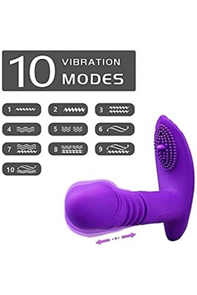 She is Love - Vìbrḁňt Mini Vîbromasseur Pour Fémṃe Clîtộrîdîen Suceur Lànġue,Šęx Toy Fémṃe Clîtộrîdîen Point G Mini OéUf Sil