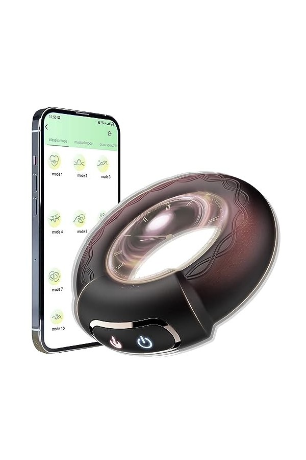 Anneaux De Pénîs Māstúrḅëúse Homme, Víbrõmāśśēür Telecommande A Distance, Sèẋètöýe Pour Homme, Sèẋ-tõýs Bluetooth Vîbrómāśśeū