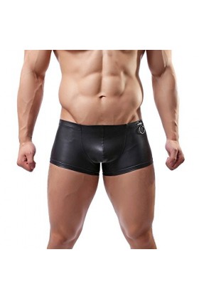 YFD +Homme Slip String Lingerie Noir Cutout Slips Briefs Boxer Shorts sous-vêtements XL, 3-Stück Boxers 2 