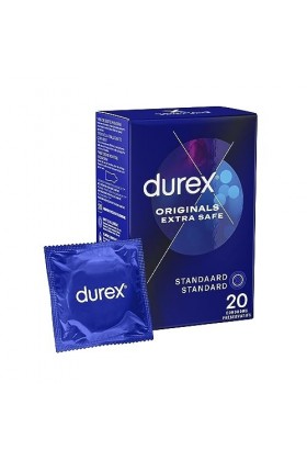 Durex- Préservatifs Extra Safe - 20 Préservatifs