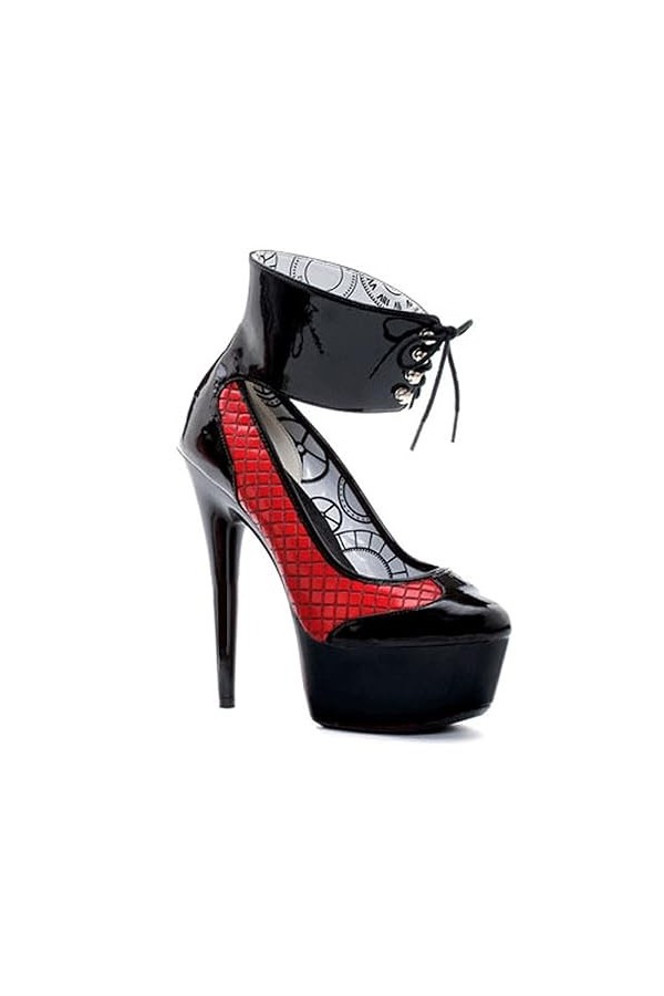 PROMI Talon Aiguille Talons Hauts Chaussures De Mode À Talon Aiguille De 15 Cm-Rose||35