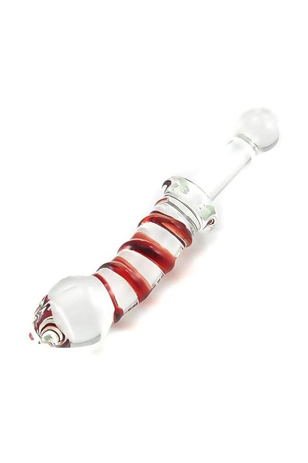 HytTer Bǚtt Ànâl Set Plug En Forme de Cœur En Verre AMal PlUgs Avec Bijoux Diamants Pour Fémmés Et Hömmés Bùtt Plùgs BegiN