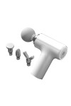 Mini Pistolet De Massage Pour Tissus Profonds, Pistolet De Massage Pour Fascias, 4 Têtes, Réglage de la Force, Vitesse, Réduc