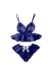 Lingerie Sexy Femme Coquine Hot Luxe 2 Pièces Sexy Femme Coquine Cuir Creux Seduction Ouverte Simili Cuir Latex Soutien-Gorge