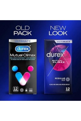 Durex Mutual Climax Lot de 12 préservatifs