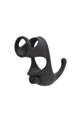 HIFFEY Ğōdể Anneau Vibrant Pe?Nis,Anneau de P-Ê?Is En Silicone Couple Multi Vitesses T-Shirt Vibrant Cli-Toris Anneau de Mass