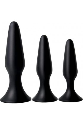 ProStaTé Sèxtôyse Plùg BuTt Kit Plúg Petite, Plúgs Anals Sextoy Anal Taille En Silicone Noir Pour Homme Et Femme Prostàté Plú