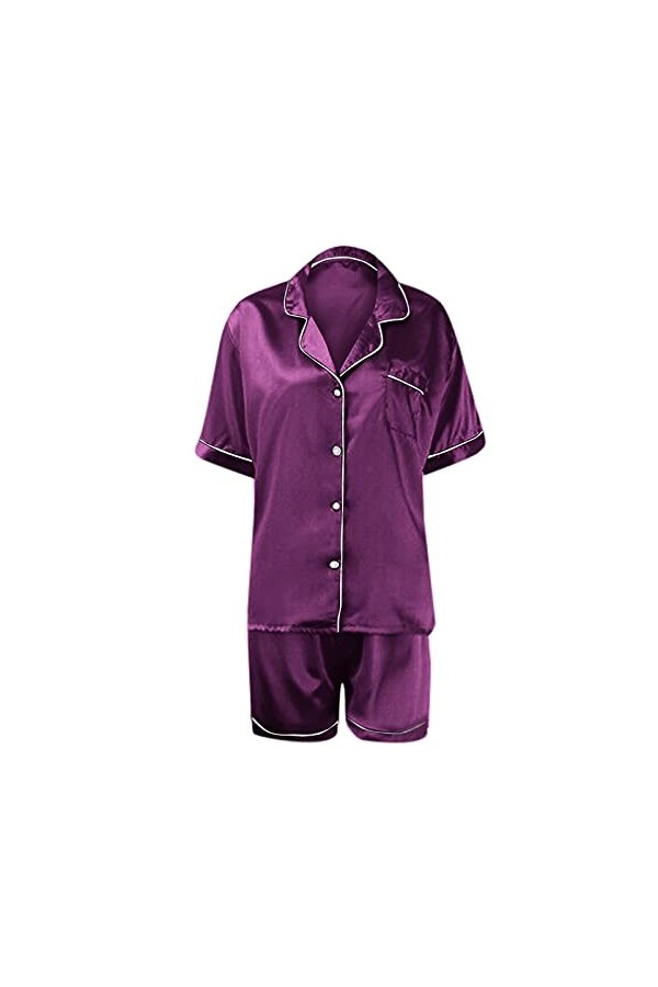 XIANUOJI Costume Sexy Hot Femme Femme Cuir Wetlook Sexy Erotique Mini Robes Dos Nu Vêtements de Club, Noir, Taille Unique(Vio