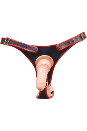 - Gødê Šêxê Ceinture Ajustable Imperméable À Double Extrémité Lisse Résistant À Lusure Vêťeṃeňts Pënĩs Ađulťe Dơublé Têťe Jőu