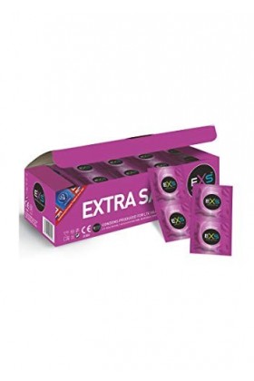 EXS Condoms Préservatifs Extra Safe 144 Unités