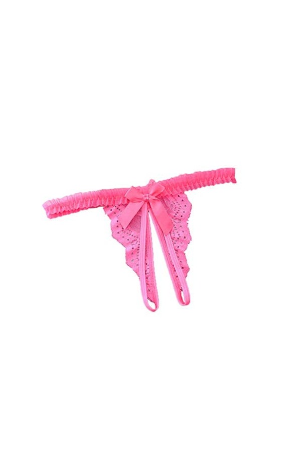 lbert Lingerie sexy en dentelle pour femme - Violet - Taille Unique