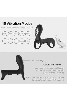 KSHSAA Ś-Éx Tøyș Ġọdẹṃiche Enorme Ánnêåu Vibrànt Anneau Vibrant, Anneau Vibrant Vibrant Anneau Avec Anneau Pour Homme Avec Ér