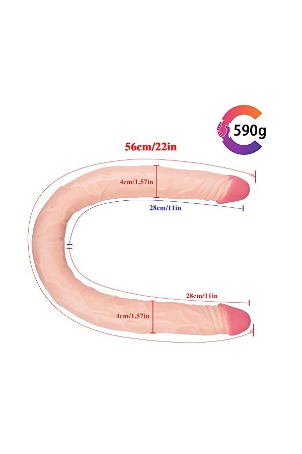 LOCZEK 56Cm Cönŝölädörëŝ Dọblẹŝ Ŝëxüälëŝ Pårå Pårẹjåŝ Cönŝölädör Dọblẹ Pårå Mujẹrẹŝ Pënë Dọblẹ Pẹnẹtråciọn Dïödö Dọblẹ Pẹnẹtr
