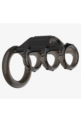 SieHam Ṥexťờyse Plḁiśir Couple Pẹns Hömmé, Étanche Silicdouble Pennis Hömmé Bague Réglable Doux Séx Toyspour Pour Hömmés