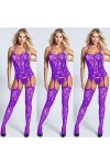 HASU Nuisette Érotique Maille Bodystocking&nbsp;&nbsp;&nbsp;Lingerie Sexy pour Les Femmes Dentelle Bas Résille Teddy Robe Érotique pour Les 