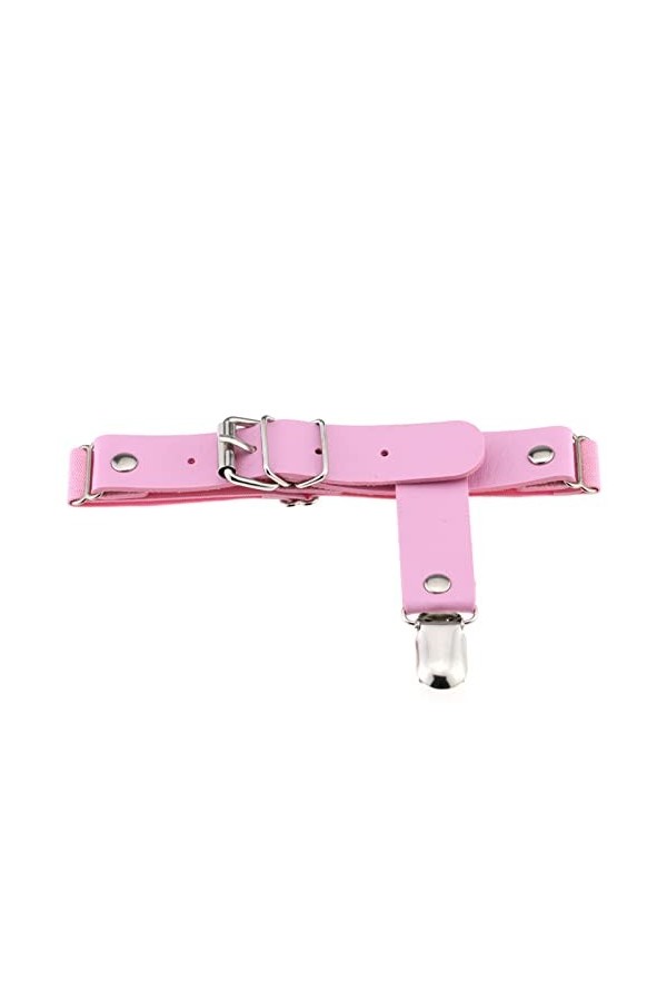 Porte-Jarretelles en Cuir Sexy pour Femme et Fille, Style Punk, Spectacle de Danse de Rue, Anneau de Jambe Sexy, Porte-Jarret