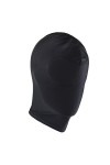 YUUMIN Homme Femme Cagoule 3 Trous Cagoule Coupe-Vent Capuche Casquette Cuir Sexy Latex Couverture Visage Déguisement Adulte 