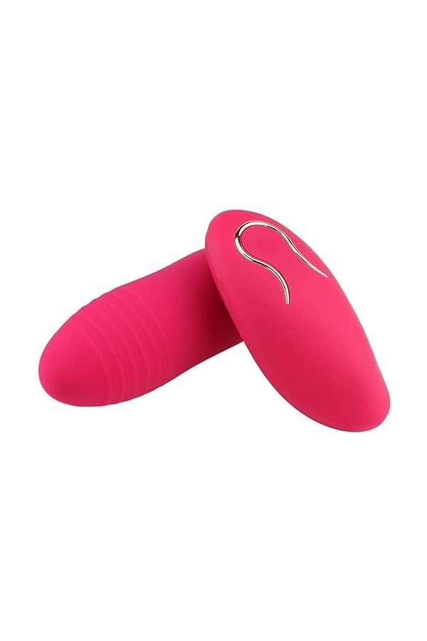 Fly love Oeuf Vibrant - Stimulateur Point G Clitoris et Vagin - Sextoys Femme Couple - 10 vitesses de vibration - Sans Fil Re