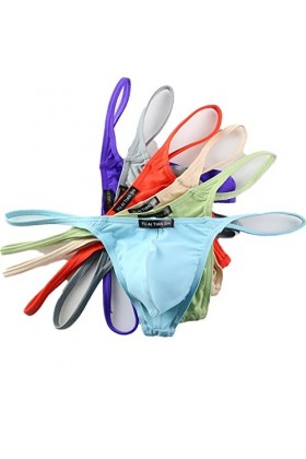 Faringoto String et string pour homme - Taille basse - Taille S à XXL, 6 couleurs., S