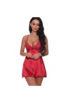 SUNMME Chemises Femmes Negligees Femmes Soie Dentelle Profonde Col V Sexy Chemise De Nuit Dames sous-Vêtements Tentation Ling