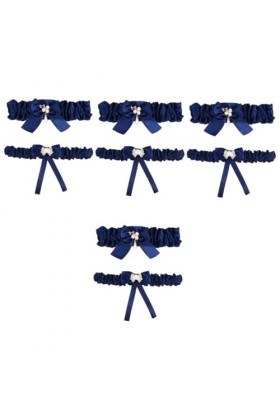 Abaodam 8 Pièces Anneau De Jambe Jarretière De Mariée Pour Le Jour Du Mariage Jarretière De Mariage Sur Mesure Jarretelles Po