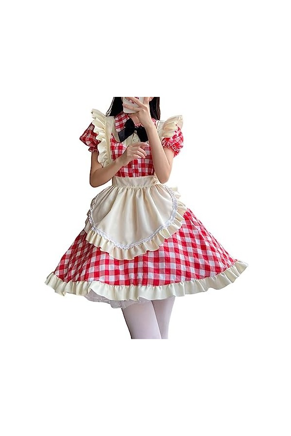 Trailrest Costume dHalloween sexy pour femme - Robe élégante - Costume dinvité de mariage - Robe médiévale pour femme - Cos